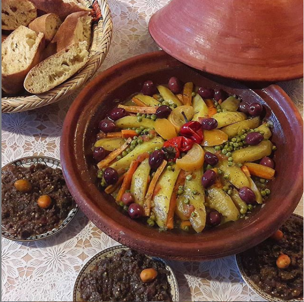 Tajine poulet & légumes